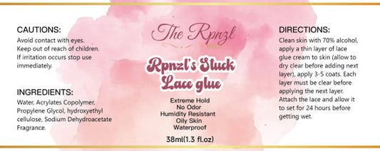Rpnzl’s Stuck Lace Glue